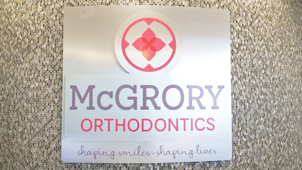McGrory Orthodontics sign